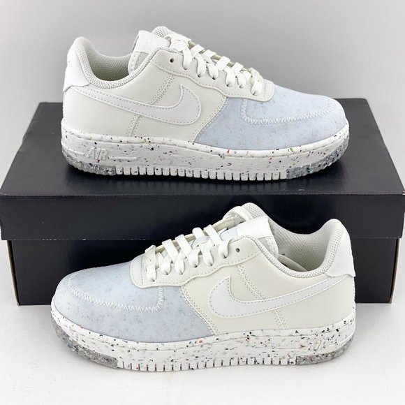 Nike Shoes - Nike Air Force 1 Crater Summit White Women's Sneakers Shoes